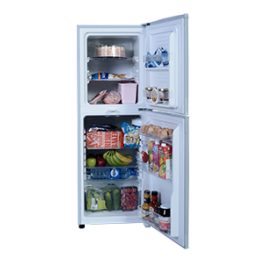 Haier Thermocool 180L Double Door Fridge HRF-180EX Silver - Image 2