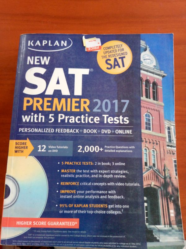 NEW SAT PREMIER 2017 WITH 5 PRACTICE TESTS