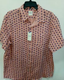 ROWN PREMIUM SHIRT ORANGE/BLUE